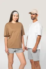Camiseta oversize manga corta unisex