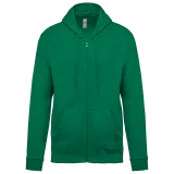 Sudadera capucha y cremallera unisex