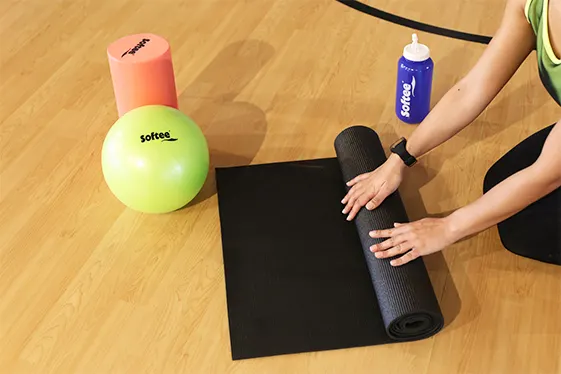 COLCHONETA PILATES/YOGA SOFTEE DELUXE GROSOR 4MM