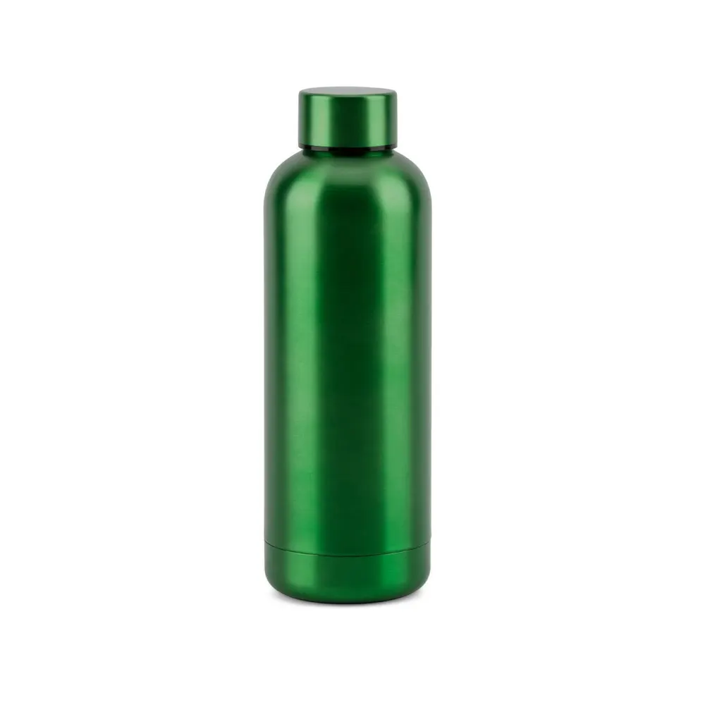 ODIN METTALIC. Botella en acero inoxidable 90% reciclado 550 mL