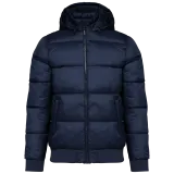 Chaqueta ripstop reciclada con capucha unisex