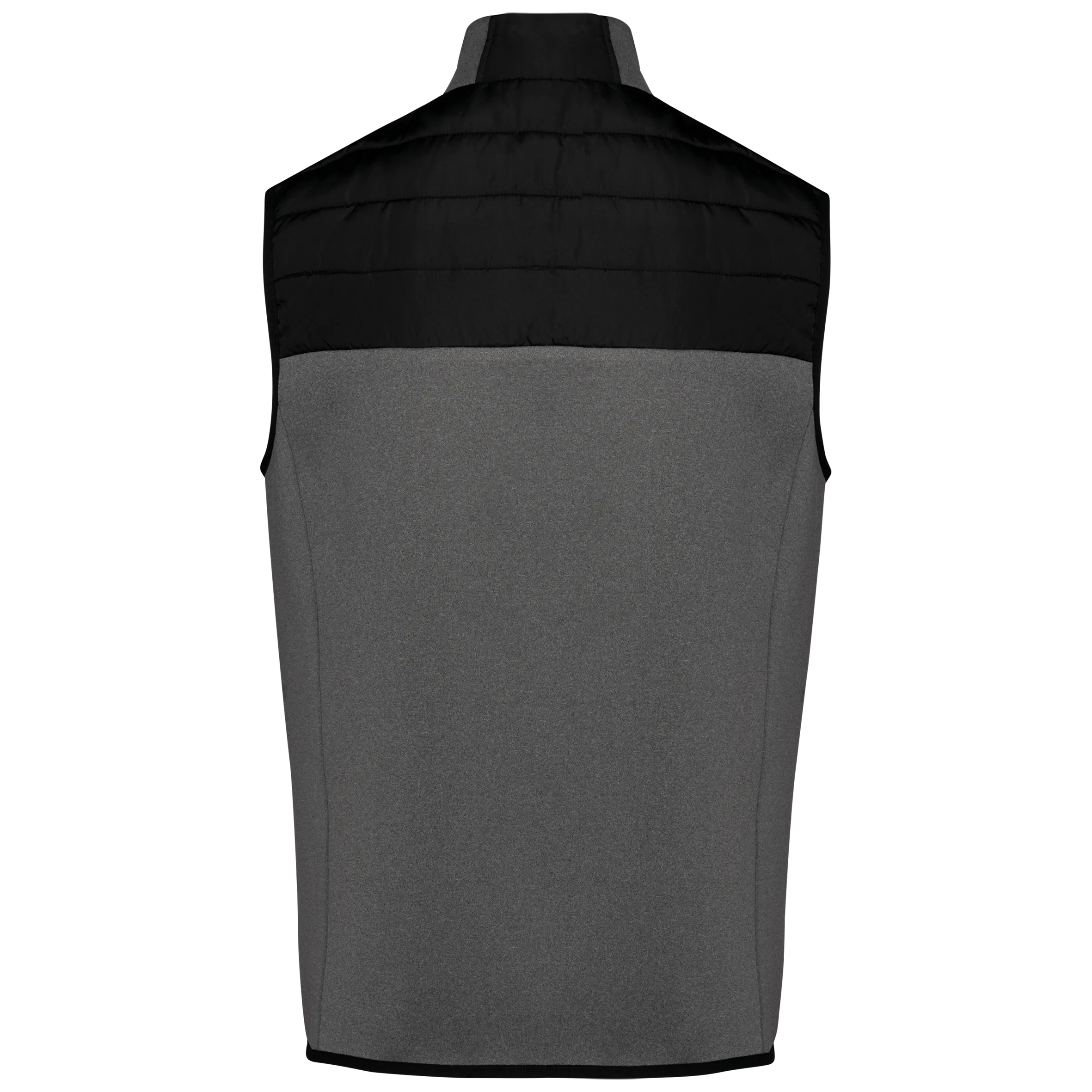 Chaleco bimaterial hombre