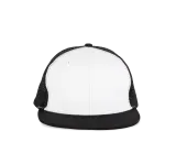 Gorra trucker - 6 paneles visera plana