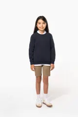 Sudadera cuello redondo infantil