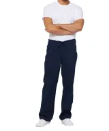 Pantalón con cordón y tiro estándar unisex