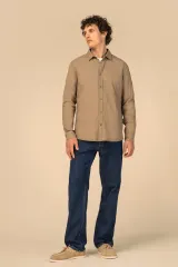 Camisa ecorresponsable hombre