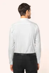 Camisa popelina de algodón Supima® hombre
