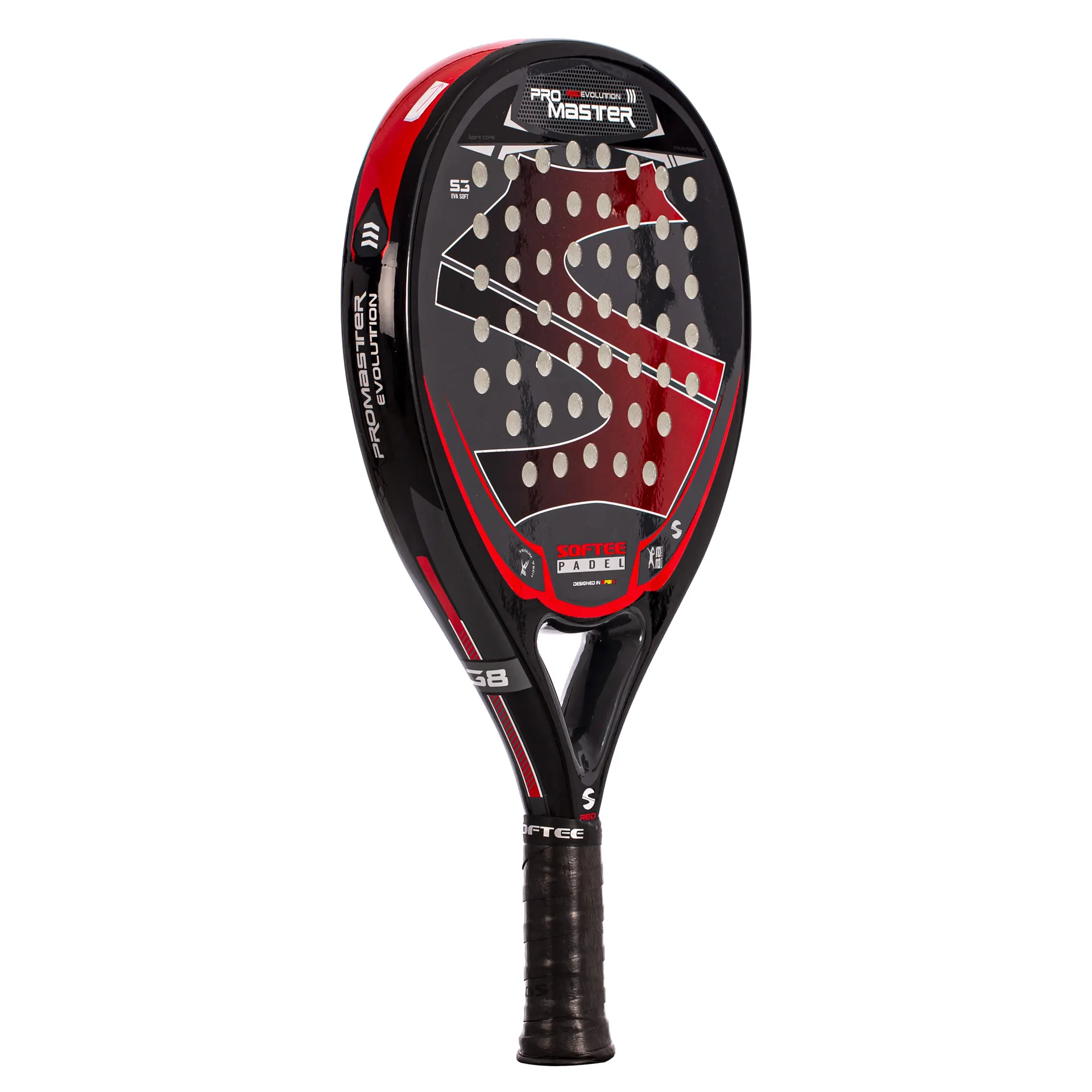 PALA DE PÁDEL SOFTEE PRO MASTER EVOLUTION RED