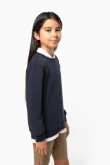 Sudadera cuello redondo infantil