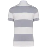 Oxford Grey / White Stripes