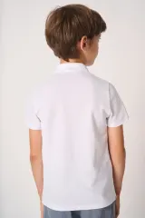 Polo punto piqué infantil