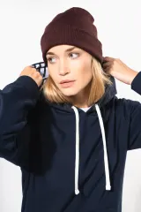 Sudadera con capucha de forro contrastado - Unisex