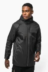 Chaqueta con capucha y forro de micropolar - Unisex