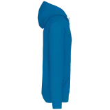Sudadera capucha contrastada hombre