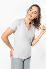 Camiseta BIO150 cuello de pico mujer