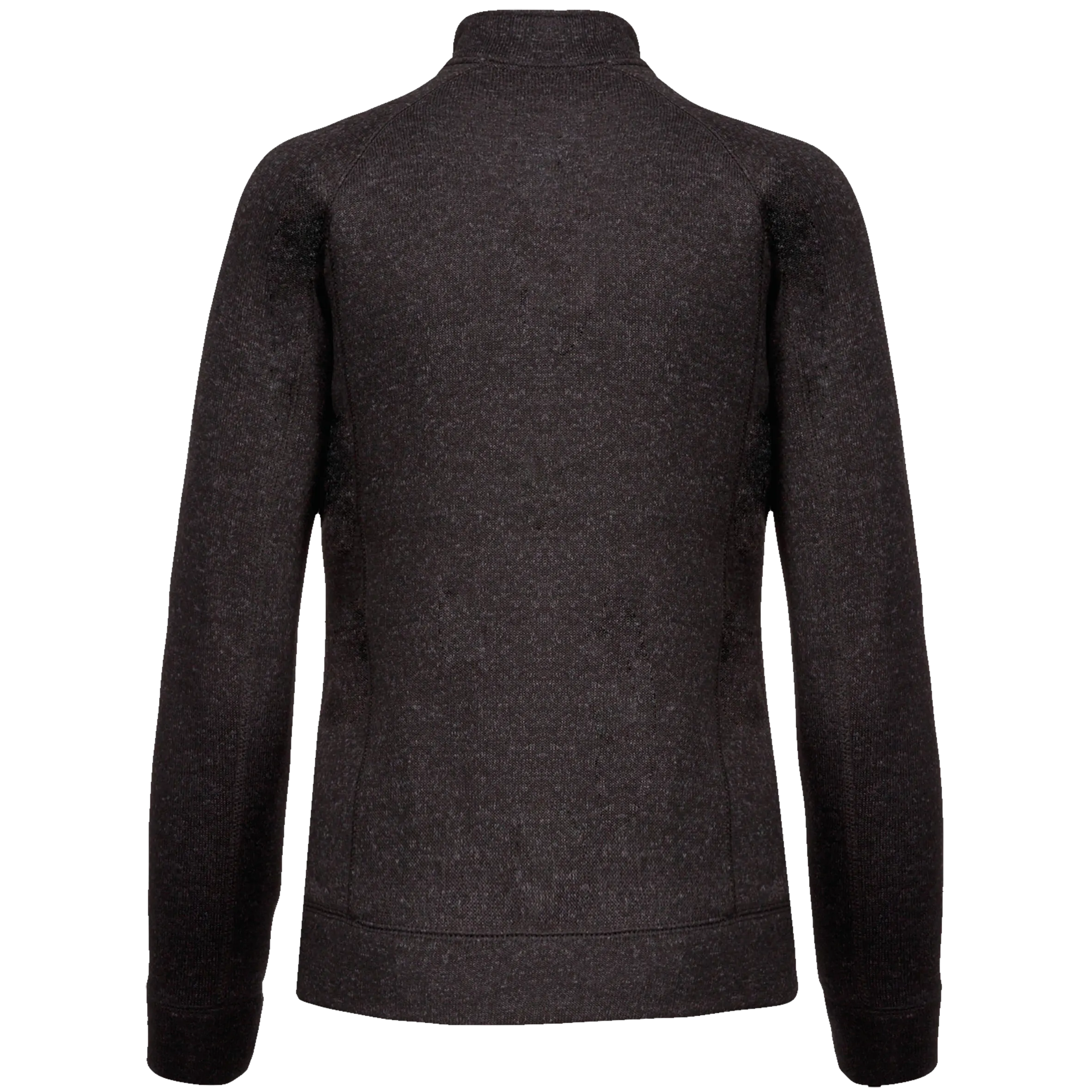 Chaqueta jaspeada con cremallera mujer