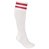 White / Sporty Red