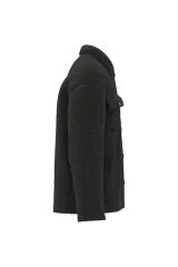 Sobrecamisa de sherpa con hombros caídos unisex