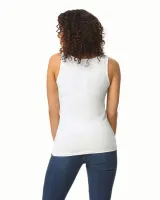 Camiseta SoftStyle sin mangas mujer