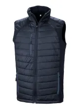 Chaleco Softshell Black Compass acolchado reciclado