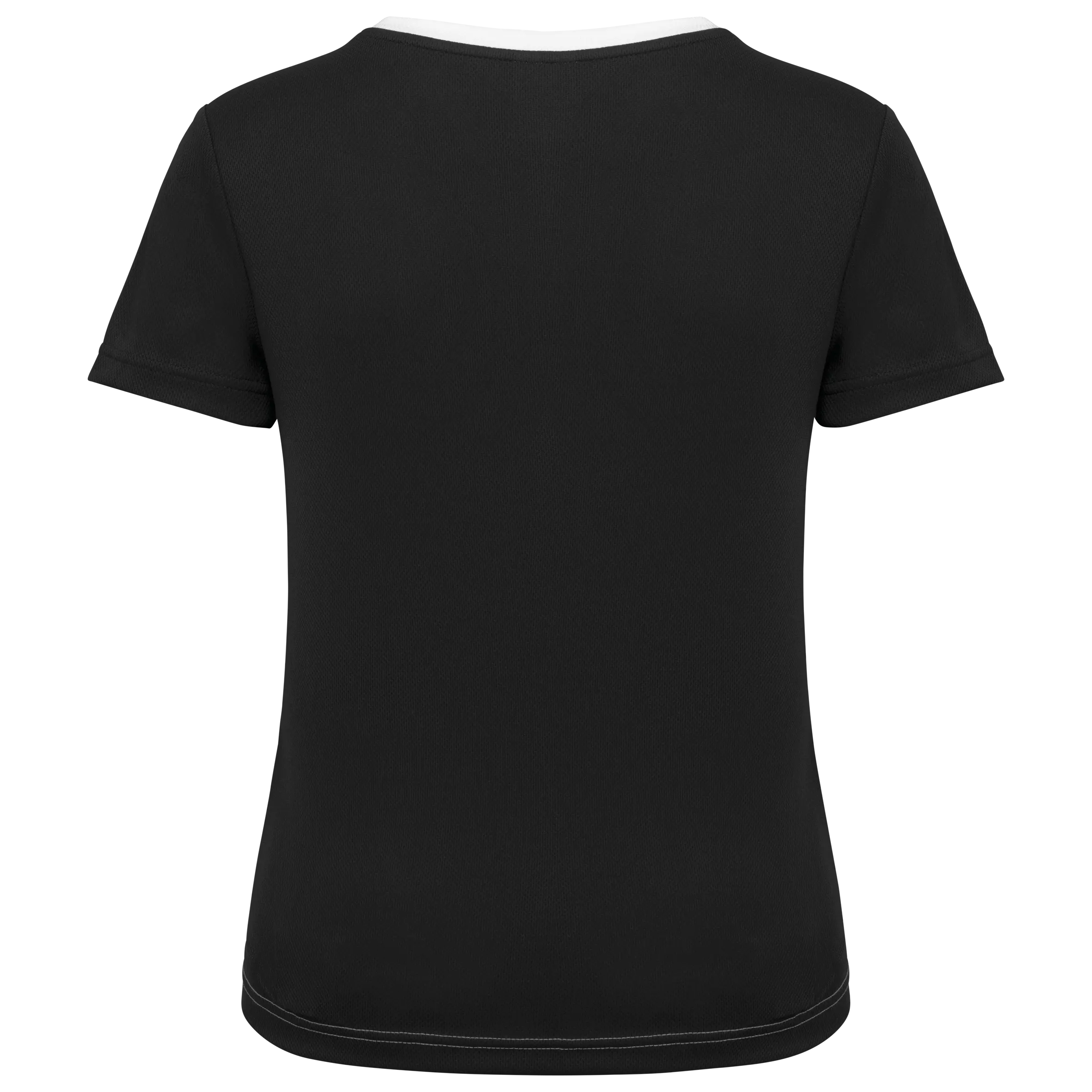 Camiseta de deporte ecorresponsable bicolor mujer