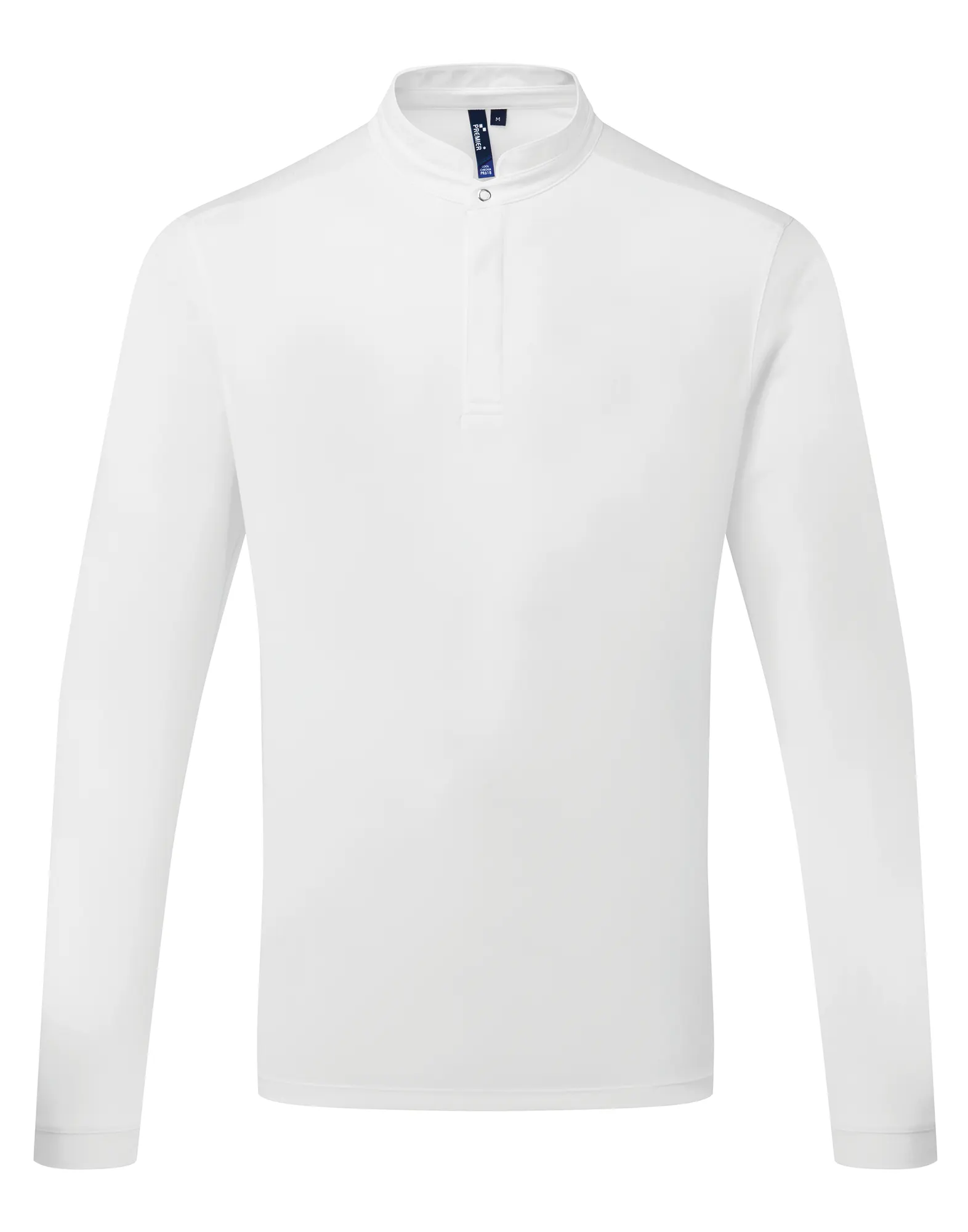 Polo de cocinero Coolchecker Essential de manga larga