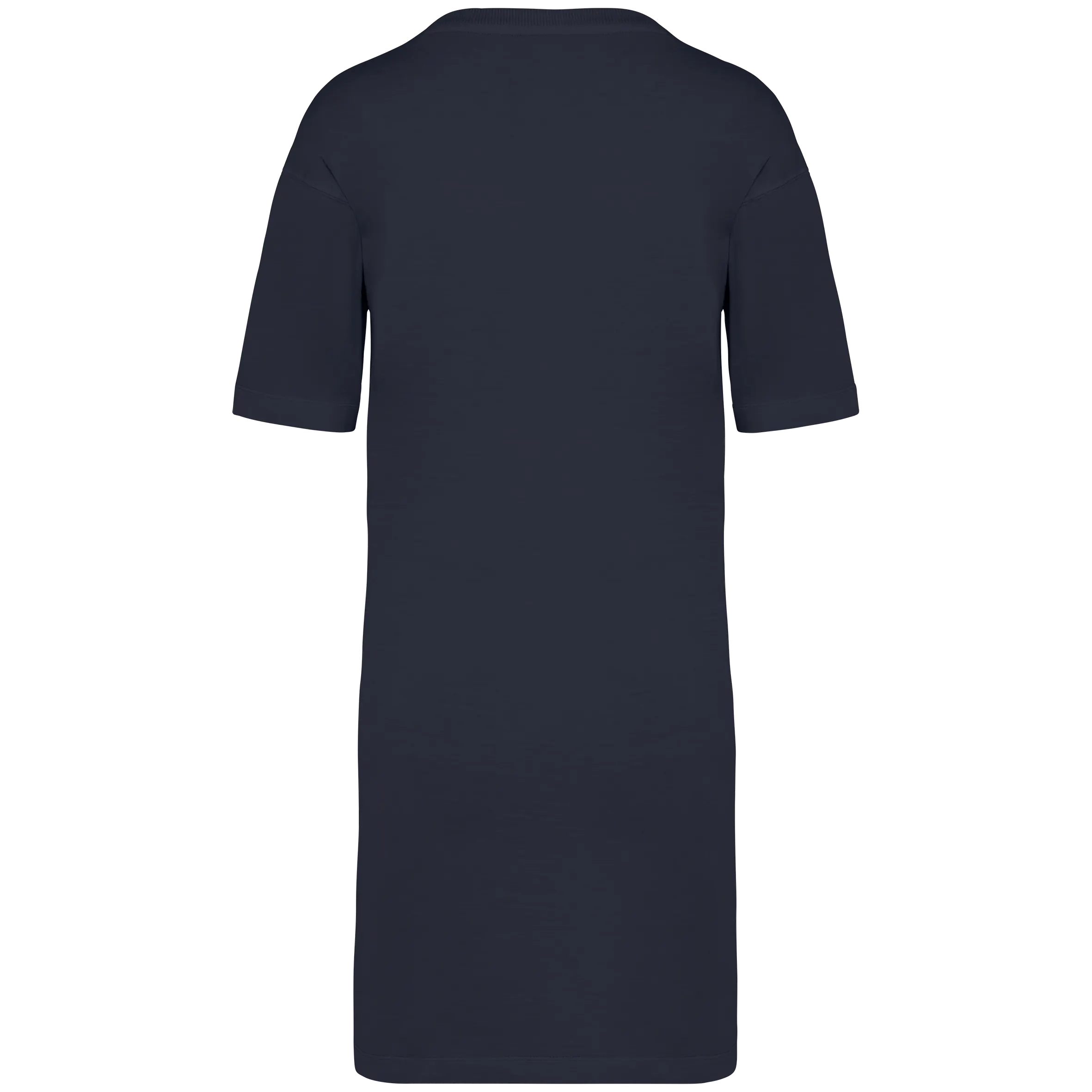 Vestido tipo camiseta ecorresponsable efecto lavado mujer