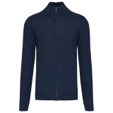 Chaqueta de punto con cremallera hombre