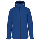 Chaqueta softshell con capucha extraíble mujer