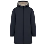 Chaqueta ecorresponsable impermeable con forro de sherpa unisex
