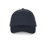 Gorra con sandwich contrastado 5 paneles