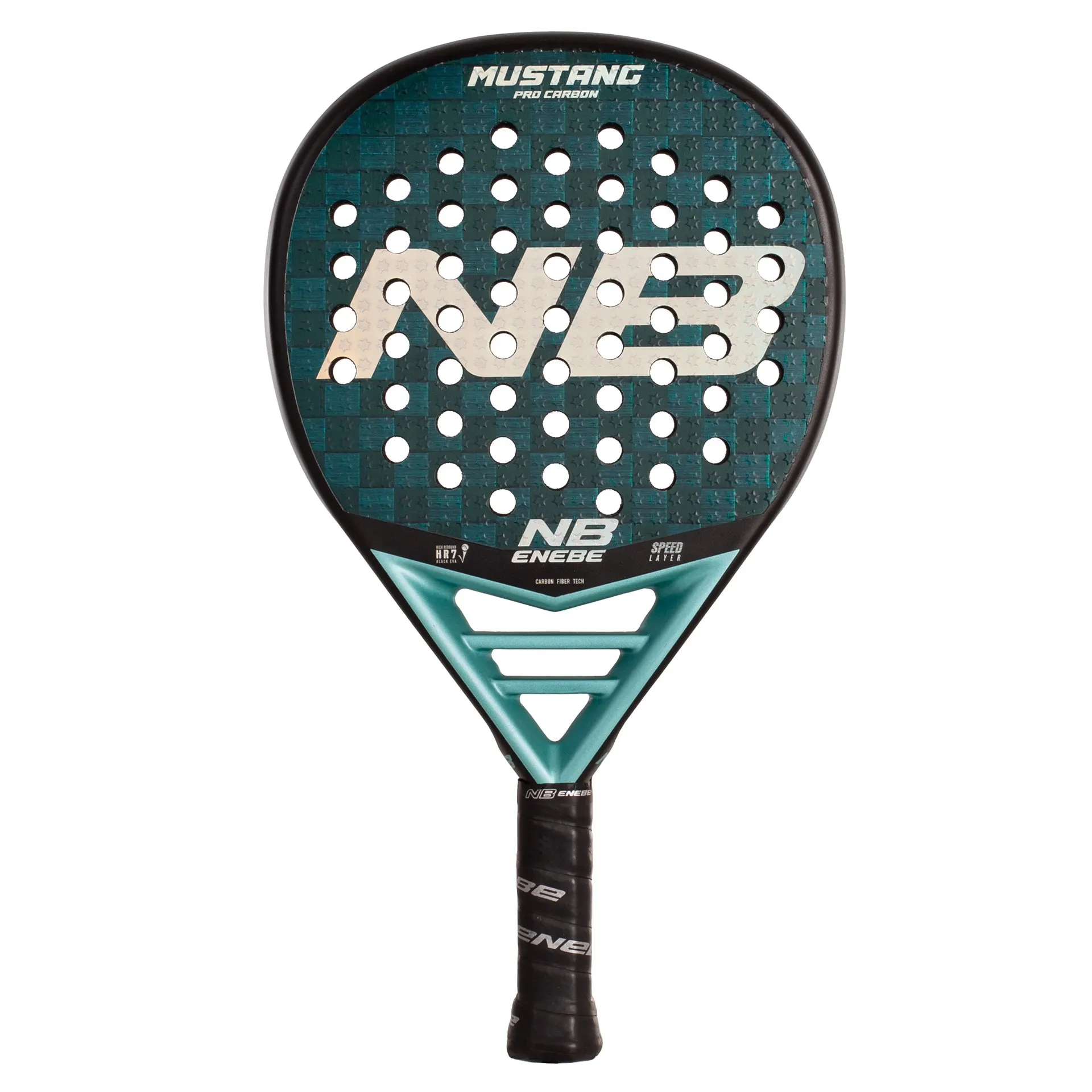 PALA DE PÁDEL ENEBE MUSTANG ESMERALD 15K