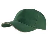 Gorra con sandwich contrastado 5 paneles