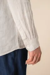 Camisa de lino mujer