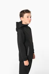 Chaqueta con capucha performance infantil