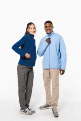 Chaqueta micropolar con cremallera mujer