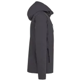 Chaquetas softshell 3 capas con capucha y mangas extraíbles unisex