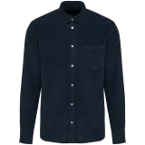 Camisa de pana manga larga hombre