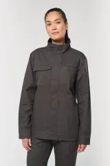 Chaqueta de trabajo sin metal unisex