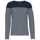Camiseta marinera de manga larga de hombre