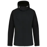 Chaqueta softshell con capucha extraíble mujer