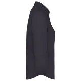 Camisa popelina de polialgodón manga 3/4 de fácil cuidado mujer