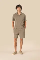 Polo ecorresponsable de rizo hombre