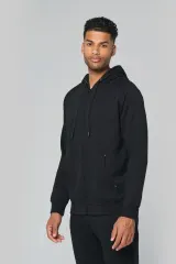 Chaqueta cremallera y capucha - Unisex