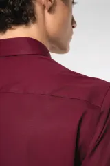 Camisa strech manga corta hombre