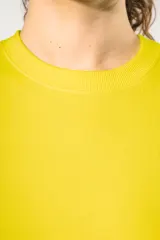 Sudadera cuello redondo reciclada unisex