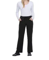 Pantalones de tiro medio mujer