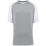 Camiseta de pádel bicolor mangas raglán hombre
