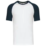 Baseball - camiseta bicolor manga corta hombre