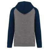 Grey Heather / Sporty Navy